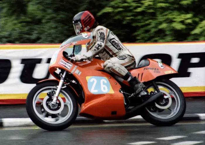 Framed Print : Lennart Backstrom (Laverda) 1980 Formula Two TT Framed Print : Lennart Backstrom (Laverda) 1980 Formula Two TT