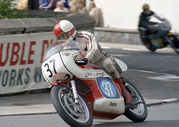 Leon Lerego (Yamaha) 1974 Junior Manx Grand Prix
