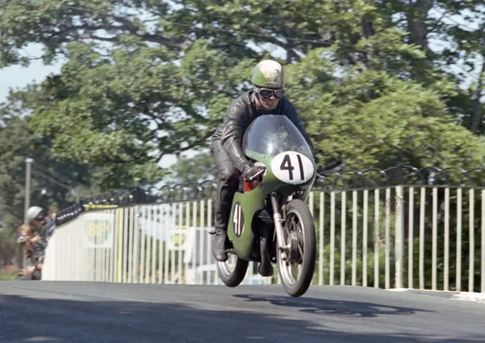 Framed Print : Les Allen (Bultaco) 1965 Ultra Lightweight TT Framed Print : Les Allen (Bultaco) 1965 Ultra Lightweight TT