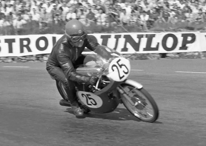 Framed Print : Les Griffiths Honda 1966 50cc TT Framed Print : Les Griffiths Honda 1966 50cc TT