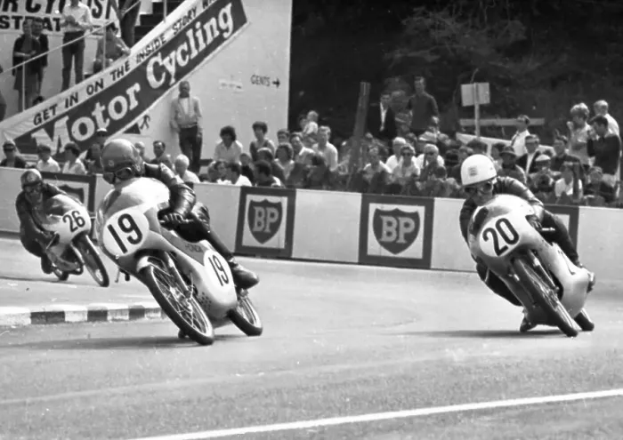Framed Print : Les Griffiths Honda Stan Lawley 1967 50cc TT Framed Print : Les Griffiths Honda Stan Lawley 1967 50cc TT