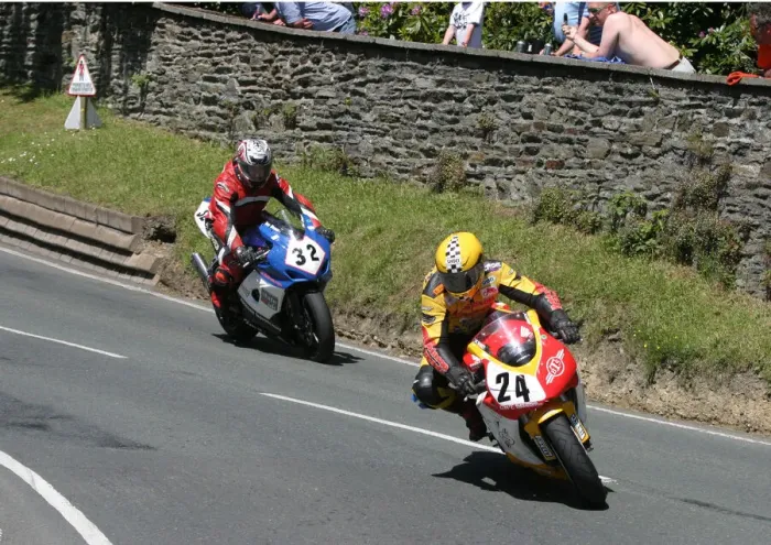 Framed Print : Les Shand (Honda) and Dan Stewart (Suzuki) 2006 Superbike TT Framed Print : Les Shand (Honda) and Dan Stewart (Suzuki) 2006 Superbike TT