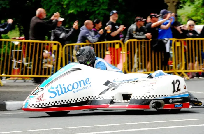 Framed Print : Lewis Blackstock & Patrick Rosney (Honda LCR) 2018 Sidecar TT Framed Print : Lewis Blackstock & Patrick Rosney (Honda LCR) 2018 Sidecar TT