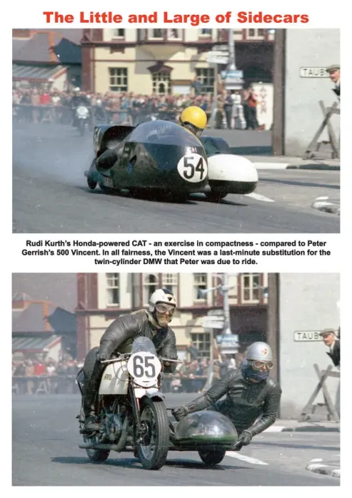 Framed Print : The Little and Large of Sidecars Framed Print : The Little and Large of Sidecars