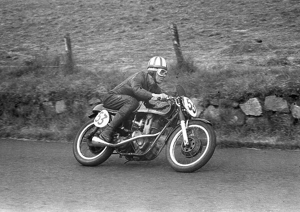 Llewellyn Ranson (AJS) 1958 Junior Ulster Grand Prix