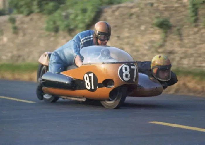 Framed Print : Bill Lomas & Conrad Money (BMW) 1971 500 Sidecar TT Framed Print : Bill Lomas & Conrad Money (BMW) 1971 500 Sidecar TT