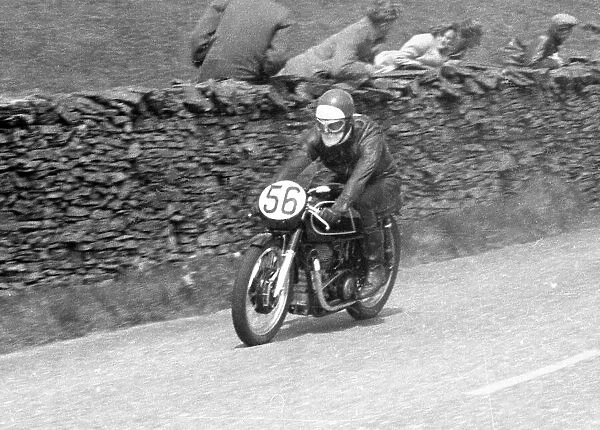 Louis Carr (Matchless) 1956 Senior TT