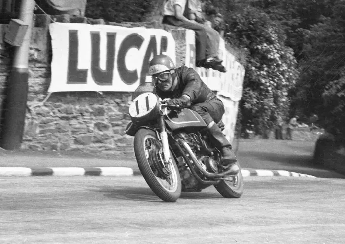 Framed Print : Louis Carr (Matchless) 1957 Senior TT Framed Print : Louis Carr (Matchless) 1957 Senior TT