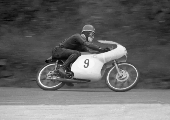Framed Print : Luigi Taveri (Kreidler) 1964 50cc TT Framed Print : Luigi Taveri (Kreidler) 1964 50cc TT