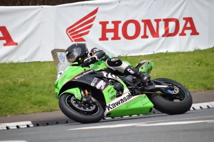 Framed Print : Lukas Maurer (Kawasaki) 2019 Senior TT Framed Print : Lukas Maurer (Kawasaki) 2019 Senior TT
