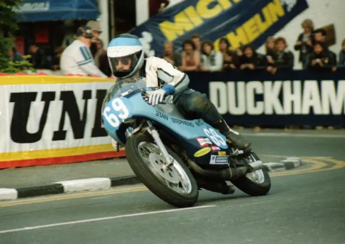 Framed Print : Mac McDiarmid (Suzuki) 1984 Historic TT Framed Print : Mac McDiarmid (Suzuki) 1984 Historic TT