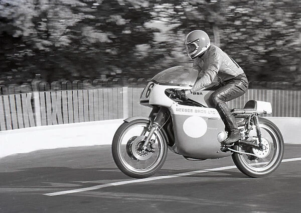 Malcolm Lucas (Bee Bee BSA) 1975 Classic TT