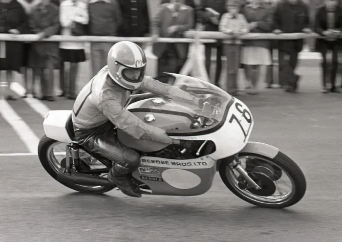 Framed Print : Malcolm Lucas (BSA) 1975 Classic TT Framed Print : Malcolm Lucas (BSA) 1975 Classic TT