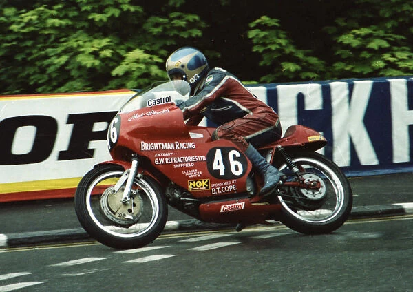 Malcolm Wheeler (Brightman Aermacchi) 1980 Formula Three TT