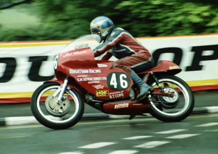 Framed Print : Malcolm Wheeler (Brightman Aermacchi) 1980 Formula 3 TT Framed Print : Malcolm Wheeler (Brightman Aermacchi) 1980 Formula 3 TT