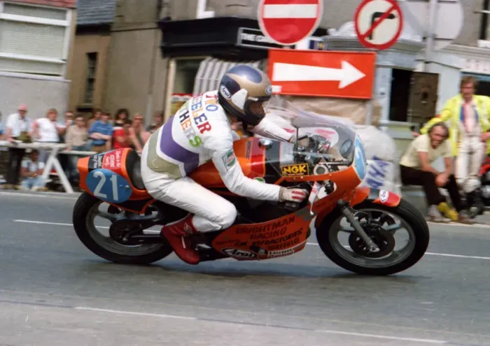 Framed Print : Malcolm Wheeler (Brightman Laverda) 1982 Formula Two TT Framed Print : Malcolm Wheeler (Brightman Laverda) 1982 Formula Two TT