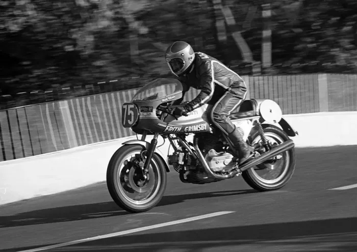 Framed Print : Malcolm Wheeler (Ducati) 1976 Production TT Framed Print : Malcolm Wheeler (Ducati) 1976 Production TT