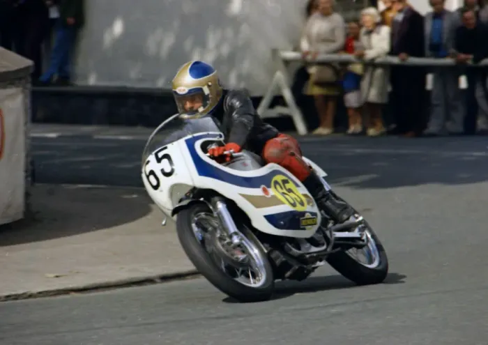 Framed Print : Malcolm Wheeler (Seeley) 1974 Senior Manx Grand Prix Framed Print : Malcolm Wheeler (Seeley) 1974 Senior Manx Grand Prix