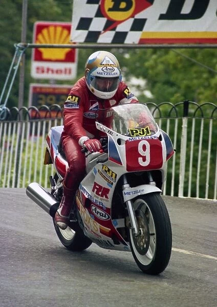 Malcolm Wheeler (Yamaha) 1988 Production A TT