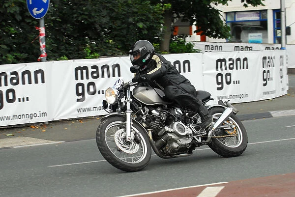 Manfred Deist (Yamaha) 2013 Classic TT Parade Lap