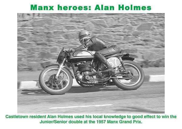Manx heroes - Alan Holmes