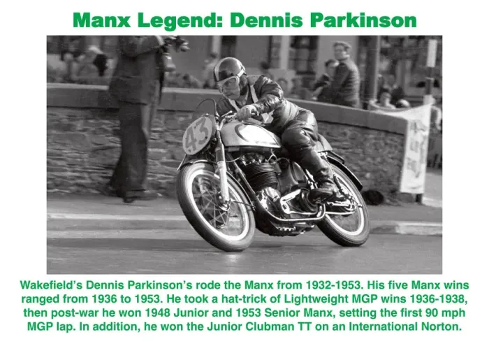 Framed Print : Manx Legend; Dennis Parkinson Framed Print : Manx Legend; Dennis Parkinson