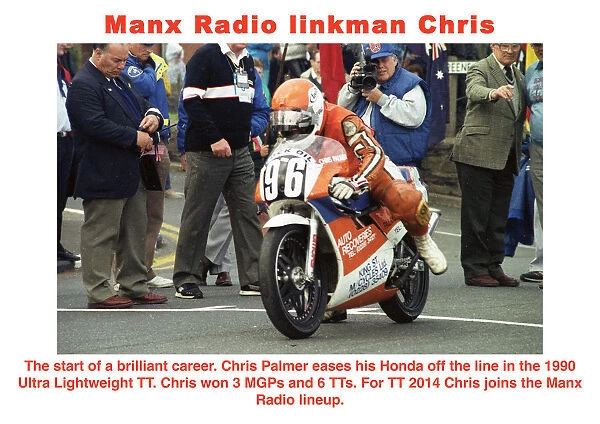 Manx Radio linkman Chris