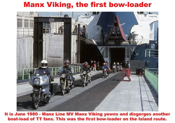 Manx Viking, the first bow-loader