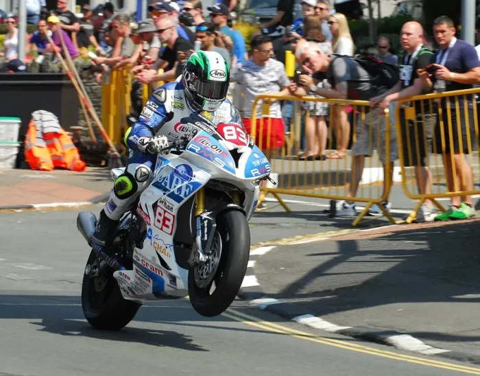 Framed Print : Marco Pagani (BMW) 2016 Supersport TT