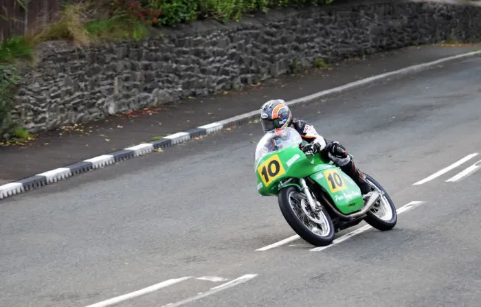 Framed Print : Maria Costello (Paton) 2018 Senior Classic TT Framed Print : Maria Costello (Paton) 2018 Senior Classic TT