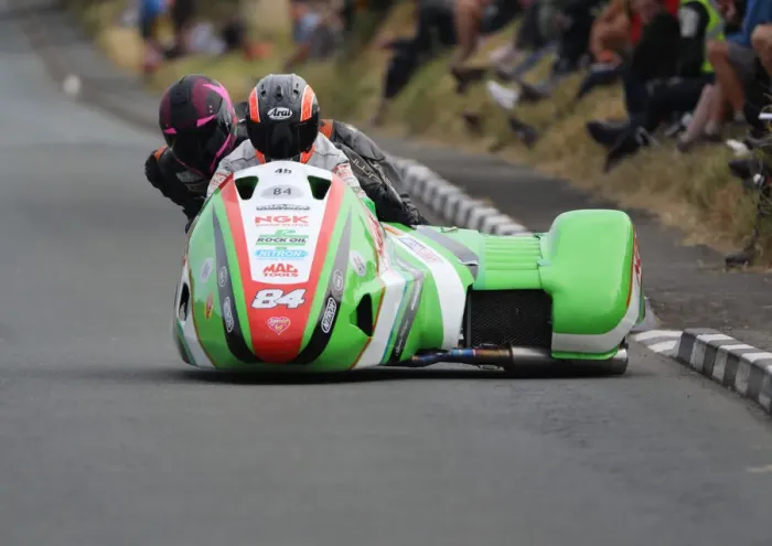 Framed Print : Maria Costello & Sarah Stokoe (LCR Kawasaki) 2018 Southern 100 Framed Print : Maria Costello & Sarah Stokoe (LCR Kawasaki) 2018 Southern 100