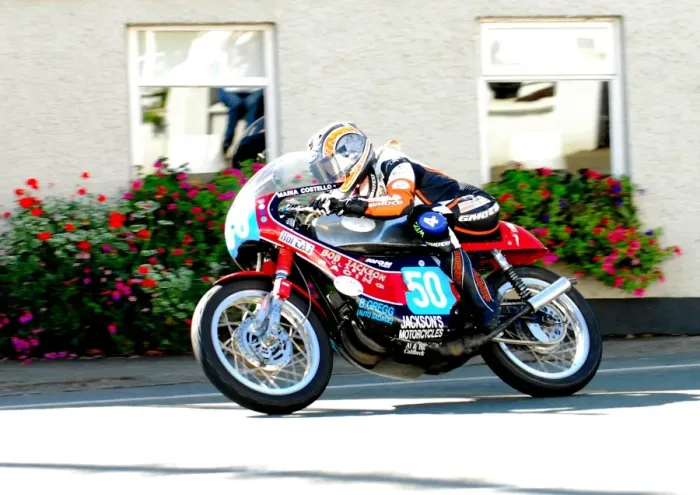 Framed Print : Maria Costello (Suzuki) 2016 Junior Classic TT Framed Print : Maria Costello (Suzuki) 2016 Junior Classic TT