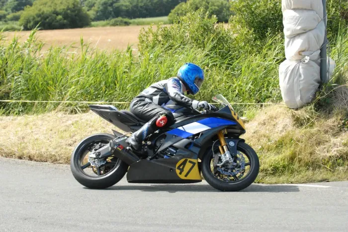 Framed Print : Marie Hodgson (Yamaha) 2010 Jurby Road Framed Print : Marie Hodgson (Yamaha) 2010 Jurby Road