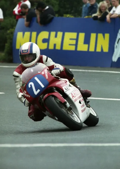 Framed Print : Mark Baldwin (Yamaha) 1993 Junior TT Framed Print : Mark Baldwin (Yamaha) 1993 Junior TT
