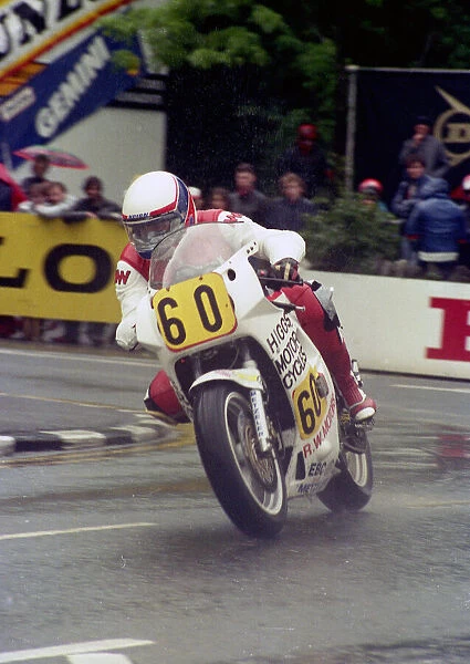 Mark Bowen (Honda) 1987 Senior TT