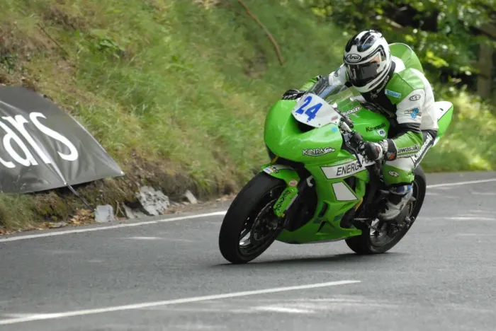 Framed Print : Mark Buckley (Kawasaki) 2011 Supersport TT Framed Print : Mark Buckley (Kawasaki) 2011 Supersport TT