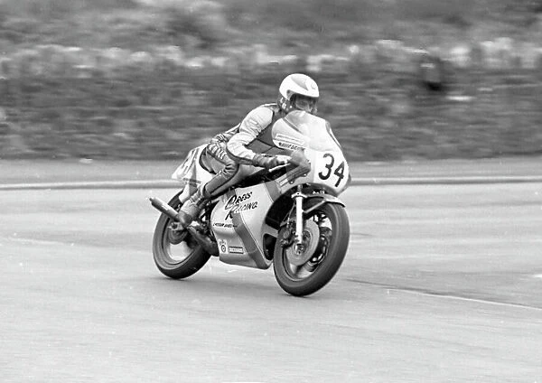 Mark Dilnot (Yamaha) 1981 Newcomers Manx Grand Prix