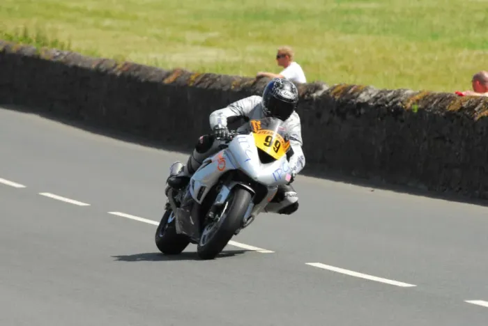 Framed Print : Mark Goodings (Kawasaki) 2012 Southern 100