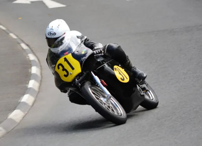 Framed Print : Mark Herbertson (Norton) 2017 Senior Classic TT Framed Print : Mark Herbertson (Norton) 2017 Senior Classic TT