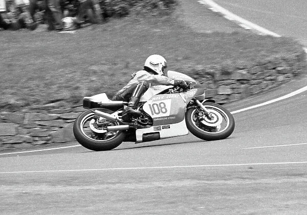 Mark Johns (Yamaha) 1981 Senior Manx Grand Prix