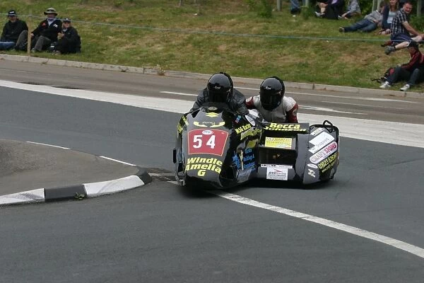 Mark & Lee Saunders (Suzuki) 2012 Sidecar TT