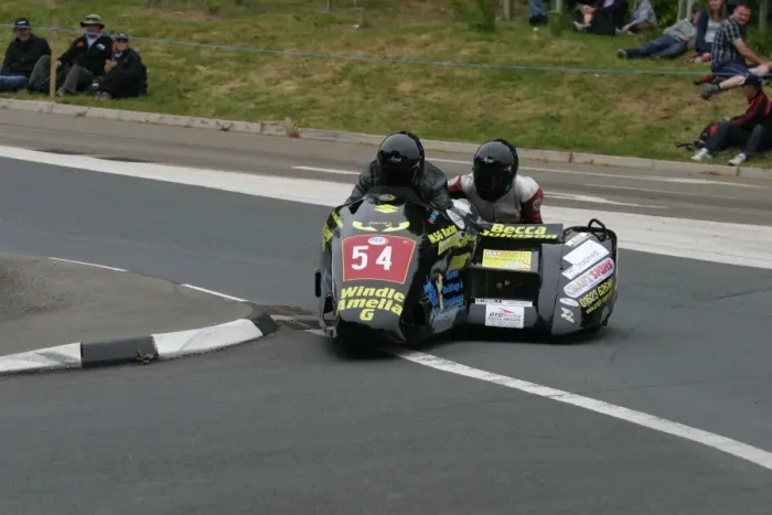 Framed Print : Mark & Lee Saunders (Suzuki) 2012 Sidecar TT Framed Print : Mark & Lee Saunders (Suzuki) 2012 Sidecar TT