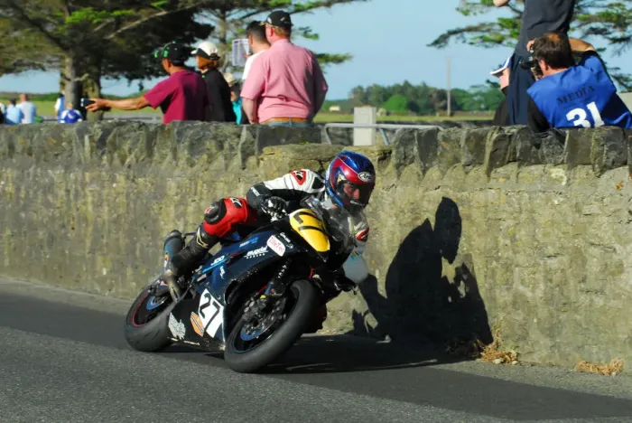 Framed Print : Mark Madsen-Mygdal (Yamaha) 2013 Post TT Framed Print : Mark Madsen-Mygdal (Yamaha) 2013 Post TT