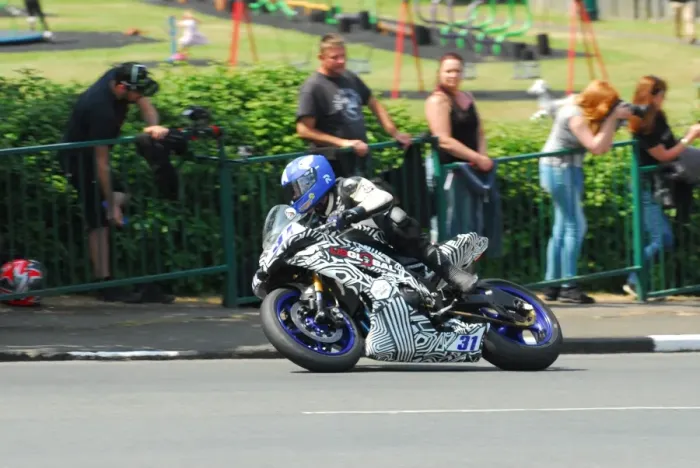 Framed Print : Mark Miller (Yamaha) 2016 Supersport 2 TT Framed Print : Mark Miller (Yamaha) 2016 Supersport 2 TT