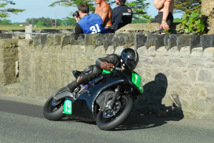 Framed Print : Mark Parrett (Kawasaki) 2013 Post TT Framed Print : Mark Parrett (Kawasaki) 2013 Post TT