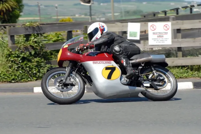 Framed Print : Mark Parrett (Matchless G50) 2009 Pre TT Classic Framed Print : Mark Parrett (Matchless G50) 2009 Pre TT Classic