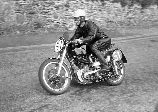 Mark Prudence (Norton) 1952 Senior TT