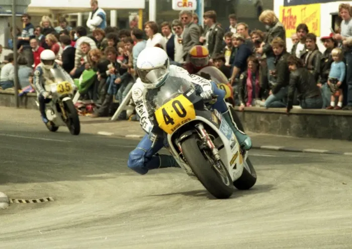 Framed Print : Mark Salle (Suzuki) 1984 Senior TT Framed Print : Mark Salle (Suzuki) 1984 Senior TT
