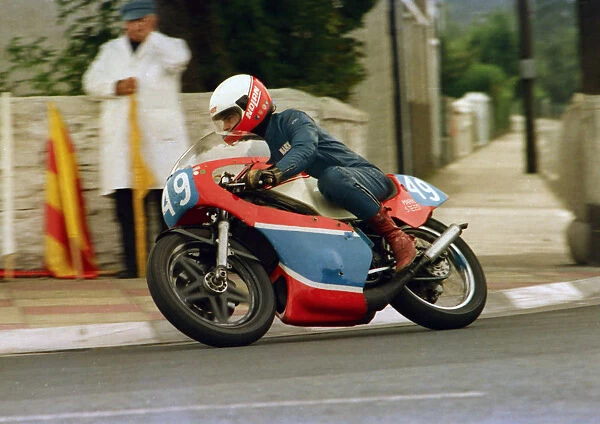 Mark Steed (Yamaha) 1987 Junior Manx Grand Prix