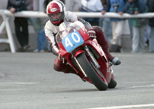 Martin Ayles (Honda) 1990 Junior Manx Grand Prix